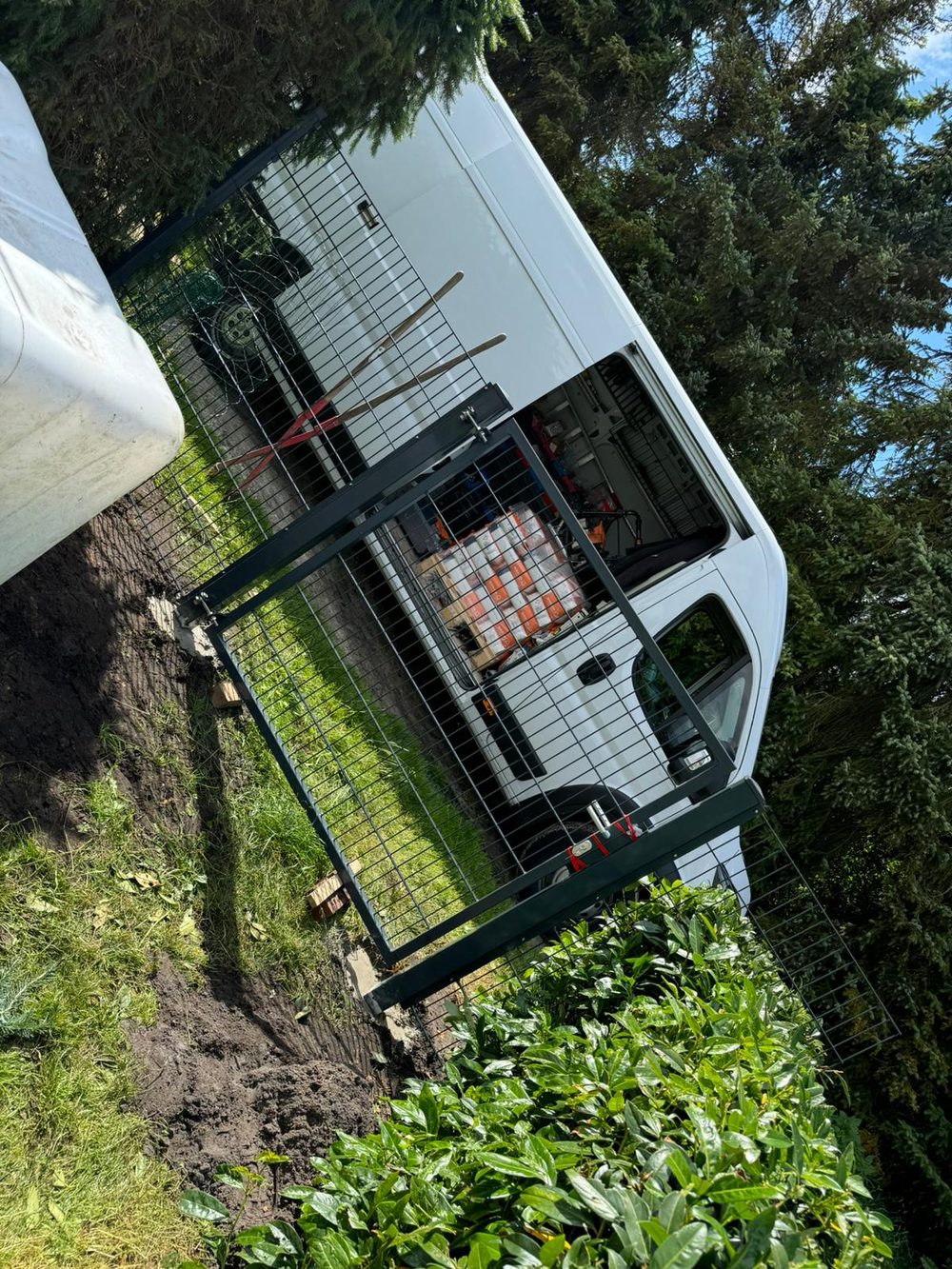 Doppelstabmattenzaun + WPC-Sichtschutzzaun in Barßel &ndash; Zaunonkel GmbH