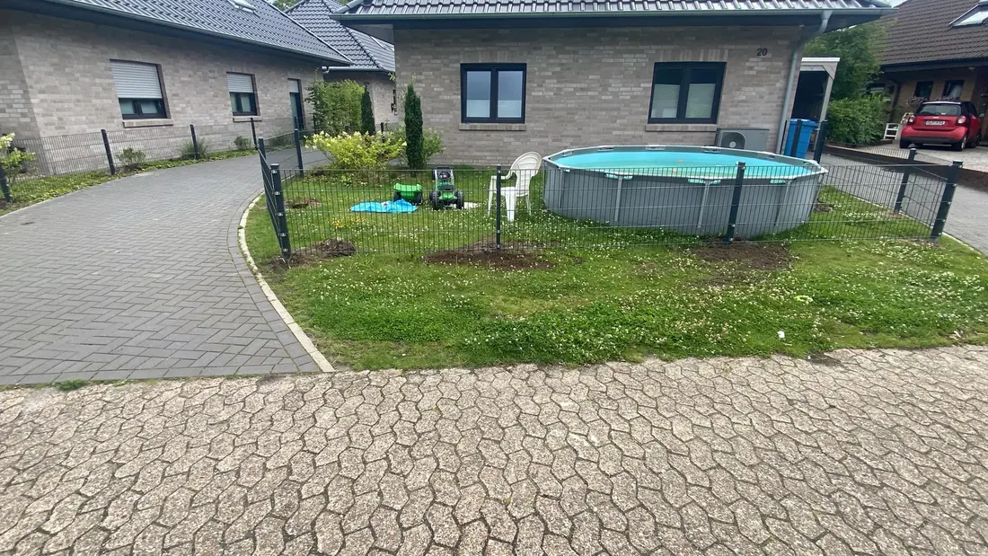 Zaun in Barßel – Montage durch Zaunonkel