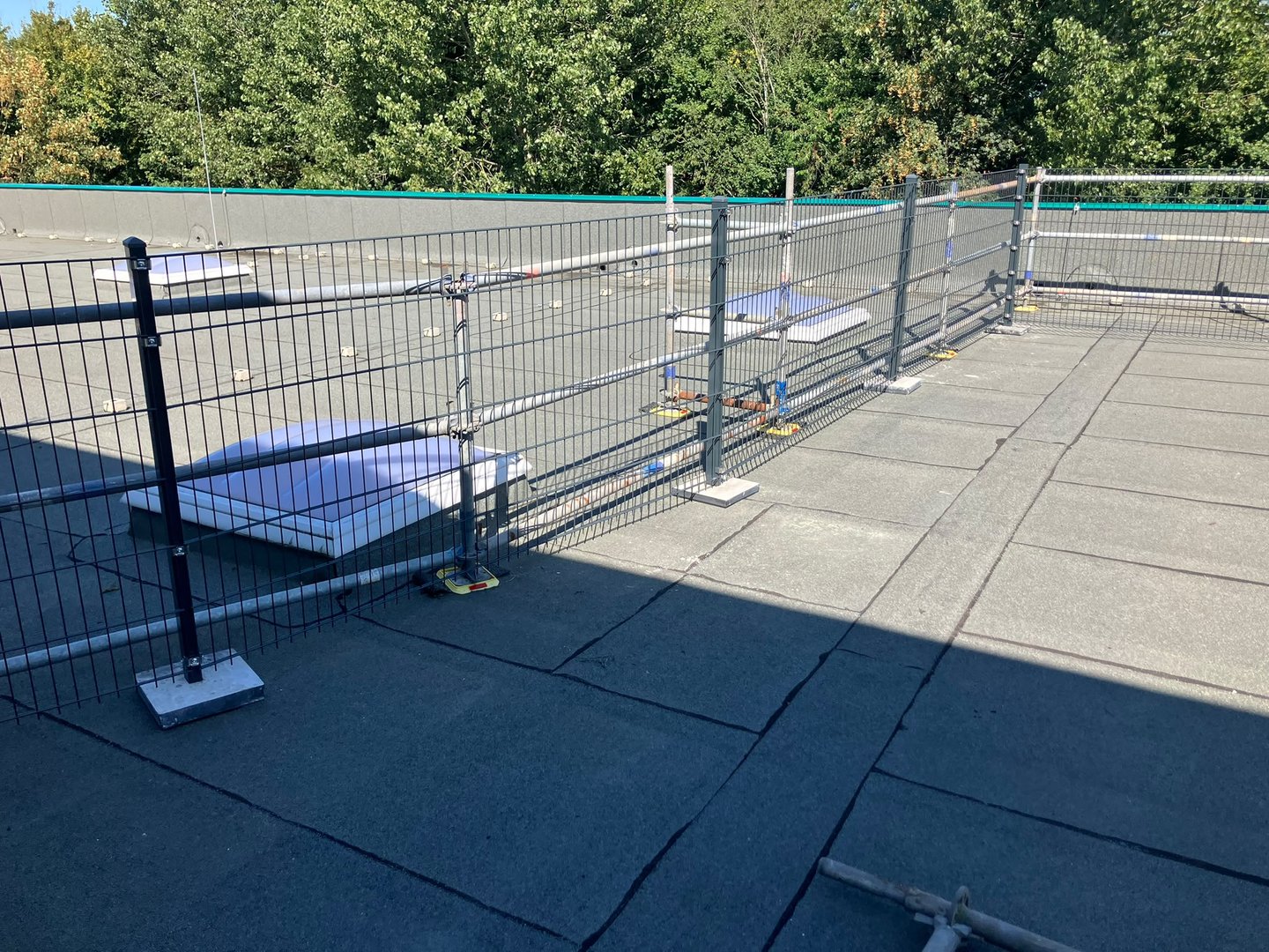 Doppelstabmattenzaun in Weener – Montage durch Zaunonkel