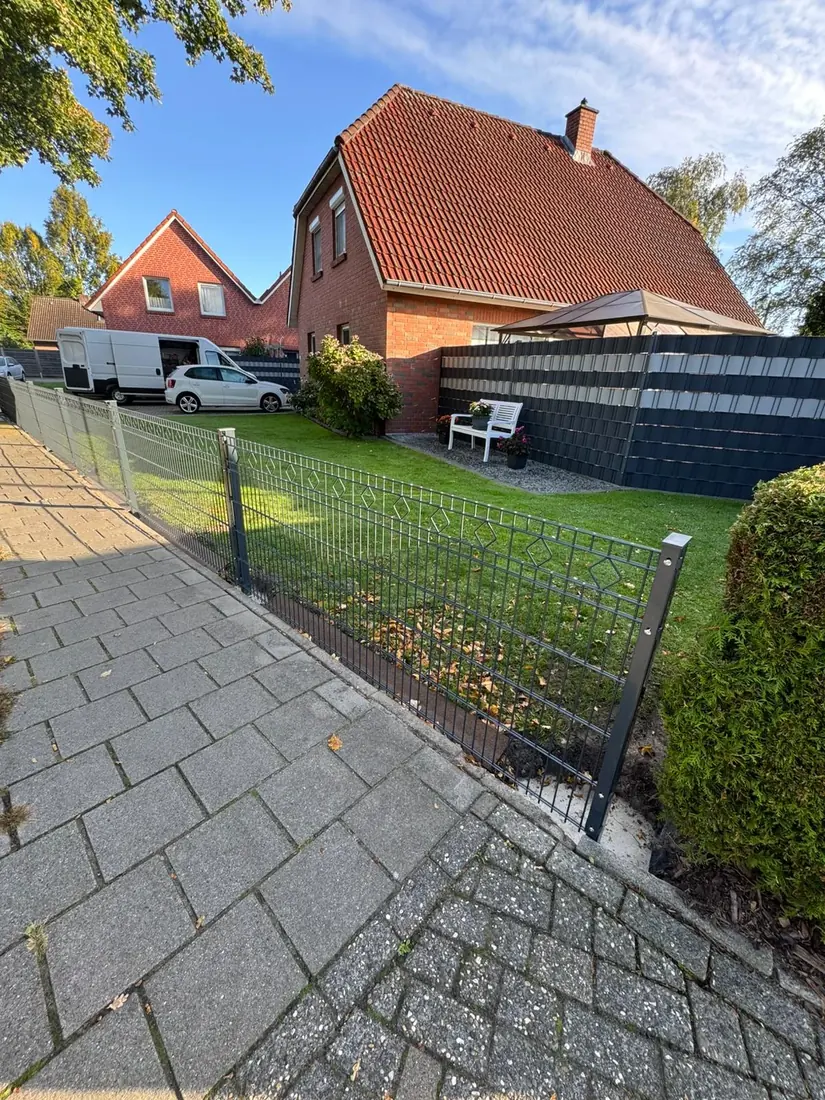 Schmuckzaun in Leer – Montage durch Zaunonkel