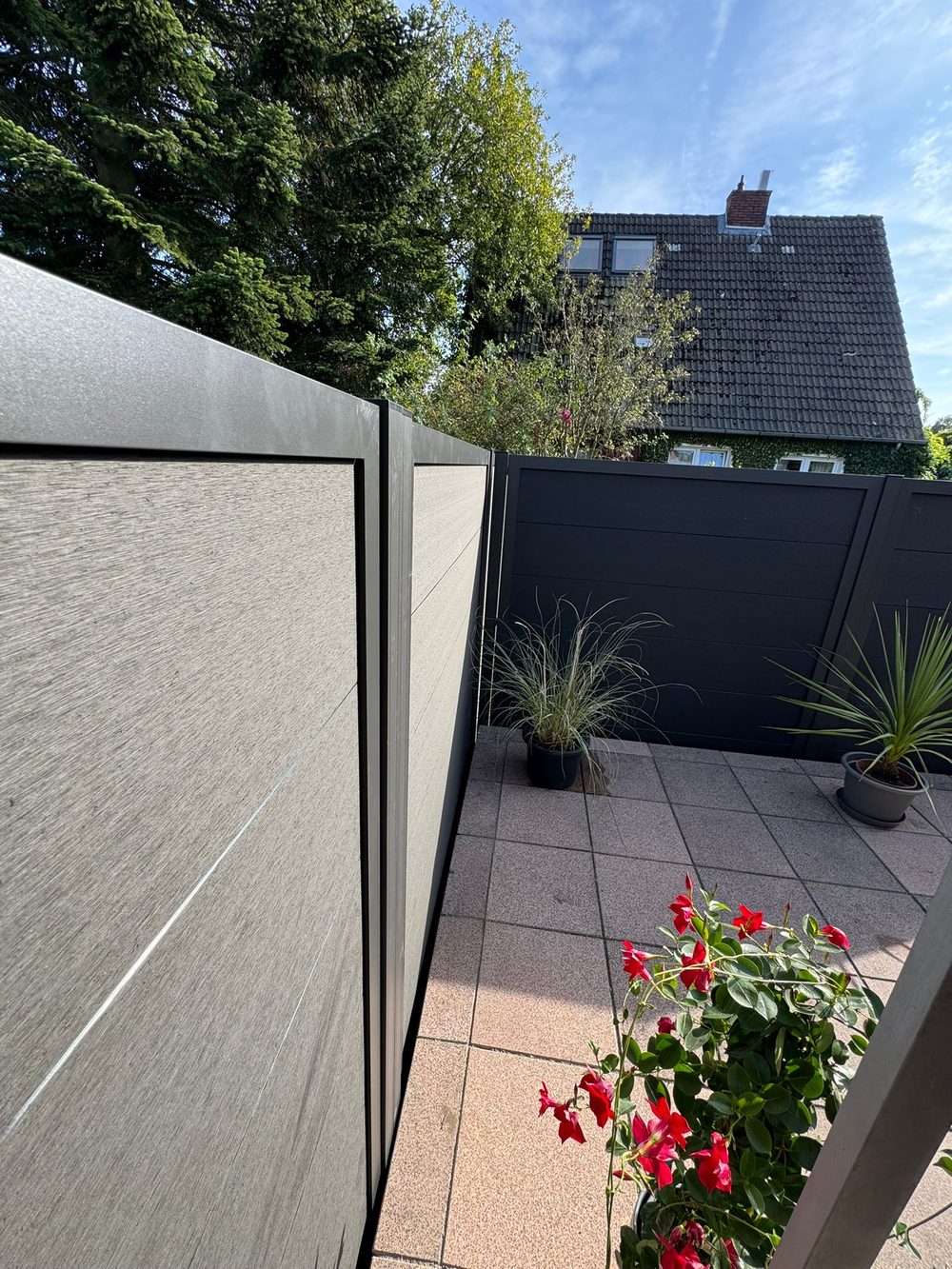 WPC-Sichtschutzzaun in Leer &ndash; Zaunonkel GmbH