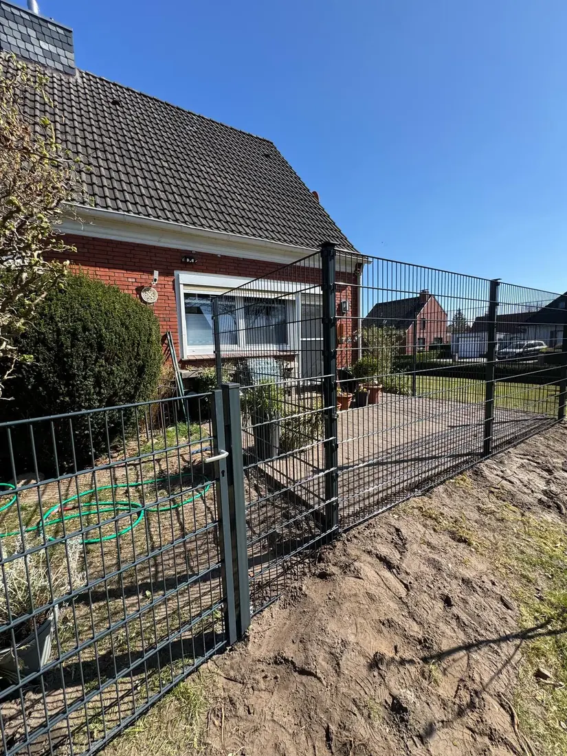 Zaun in Leer – Montage durch Zaunonkel