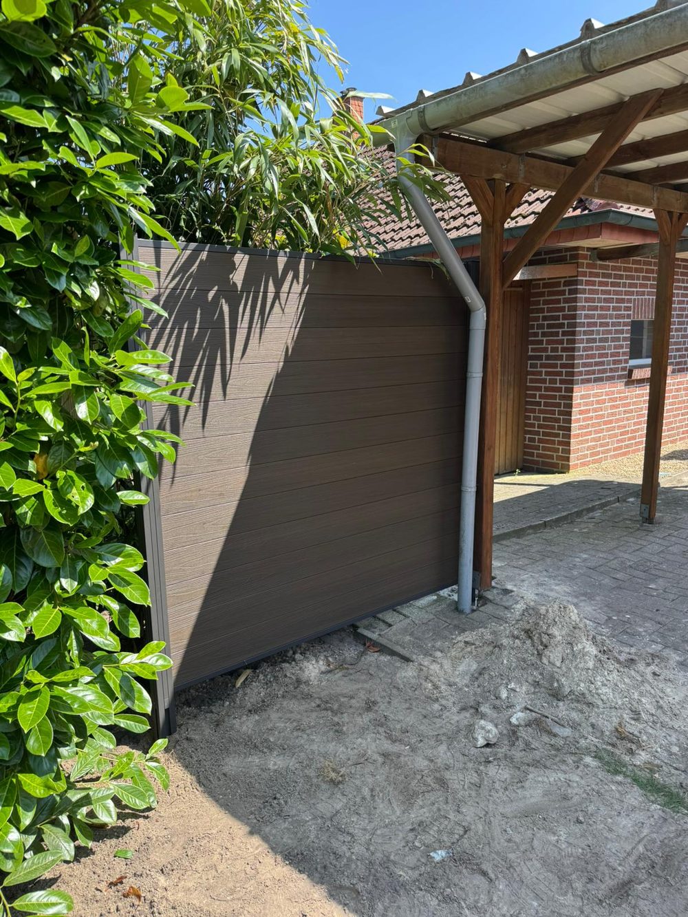 WPC-Sichtschutzzaun in Lorup &ndash; Zaunonkel GmbH