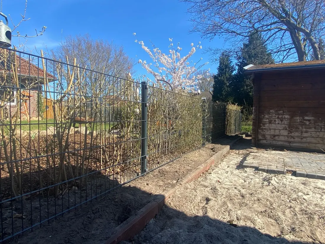 Zaun in Ramsloh – Montage durch Zaunonkel