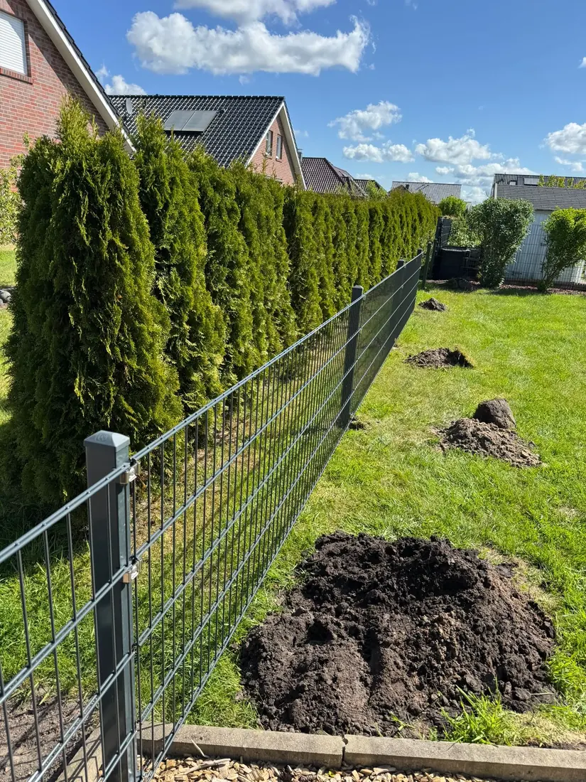 Zaun in Rhauderfehn – Montage durch Zaunonkel