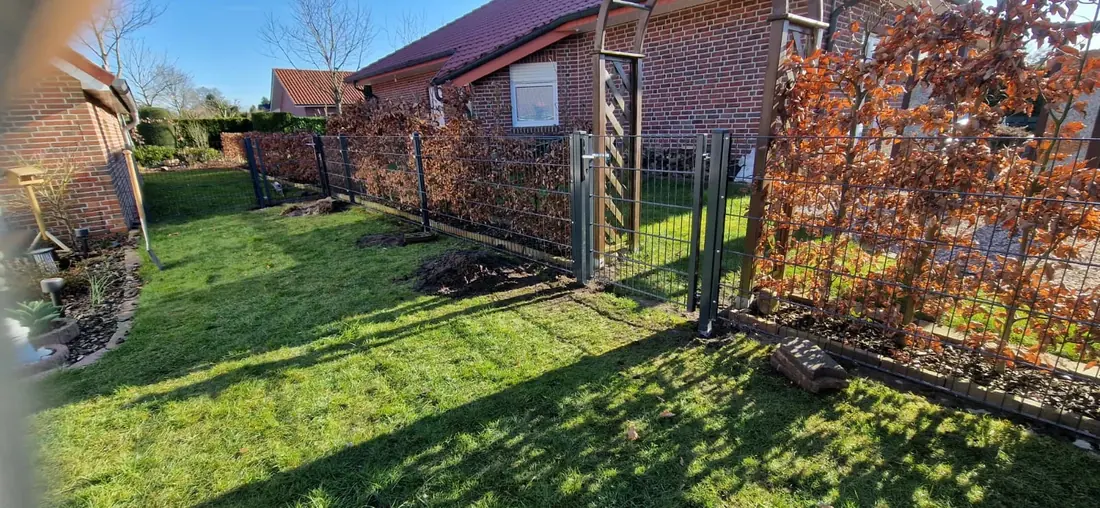 Zaun in Rhauderfehn – Montage durch Zaunonkel