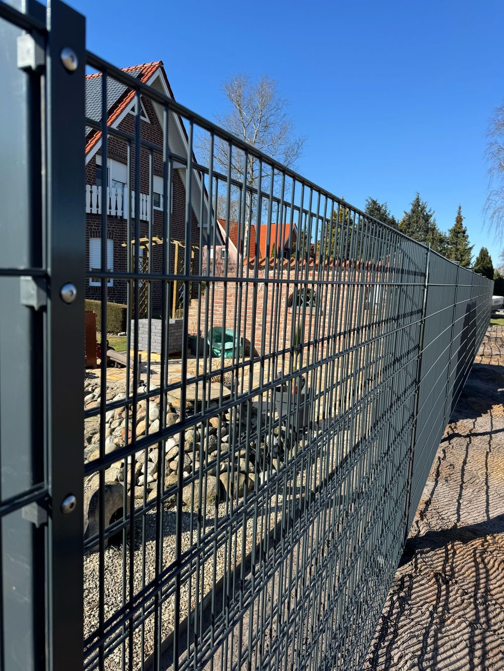 Doppelstabmattenzaun in Rhede &ndash; Zaunonkel GmbH