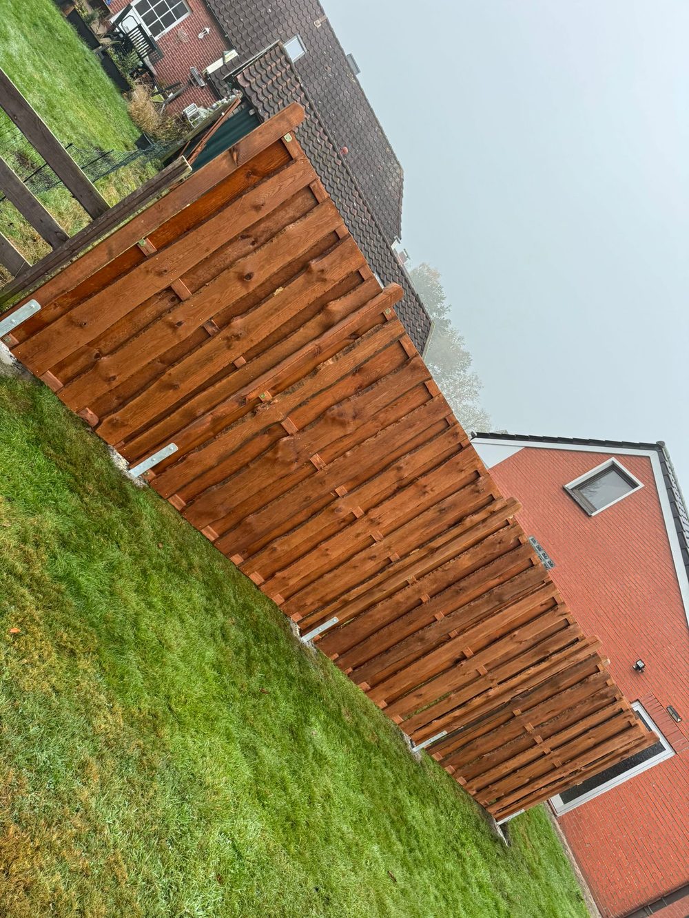 Bohlenzaun in Unbekannt &ndash; Zaunonkel GmbH