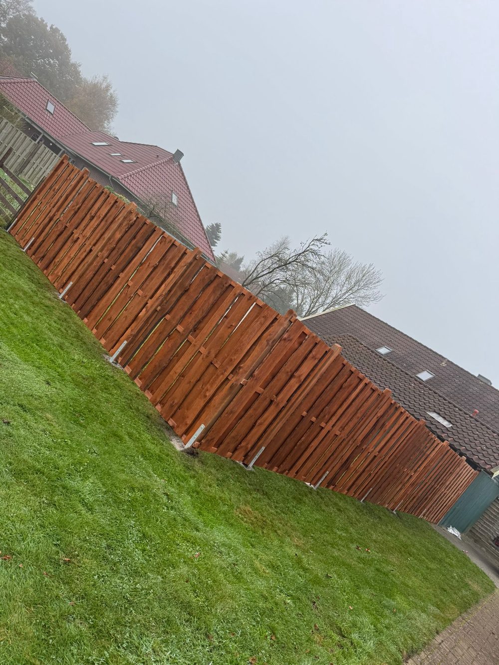 Bohlenzaun in Unbekannt &ndash; Zaunonkel GmbH
