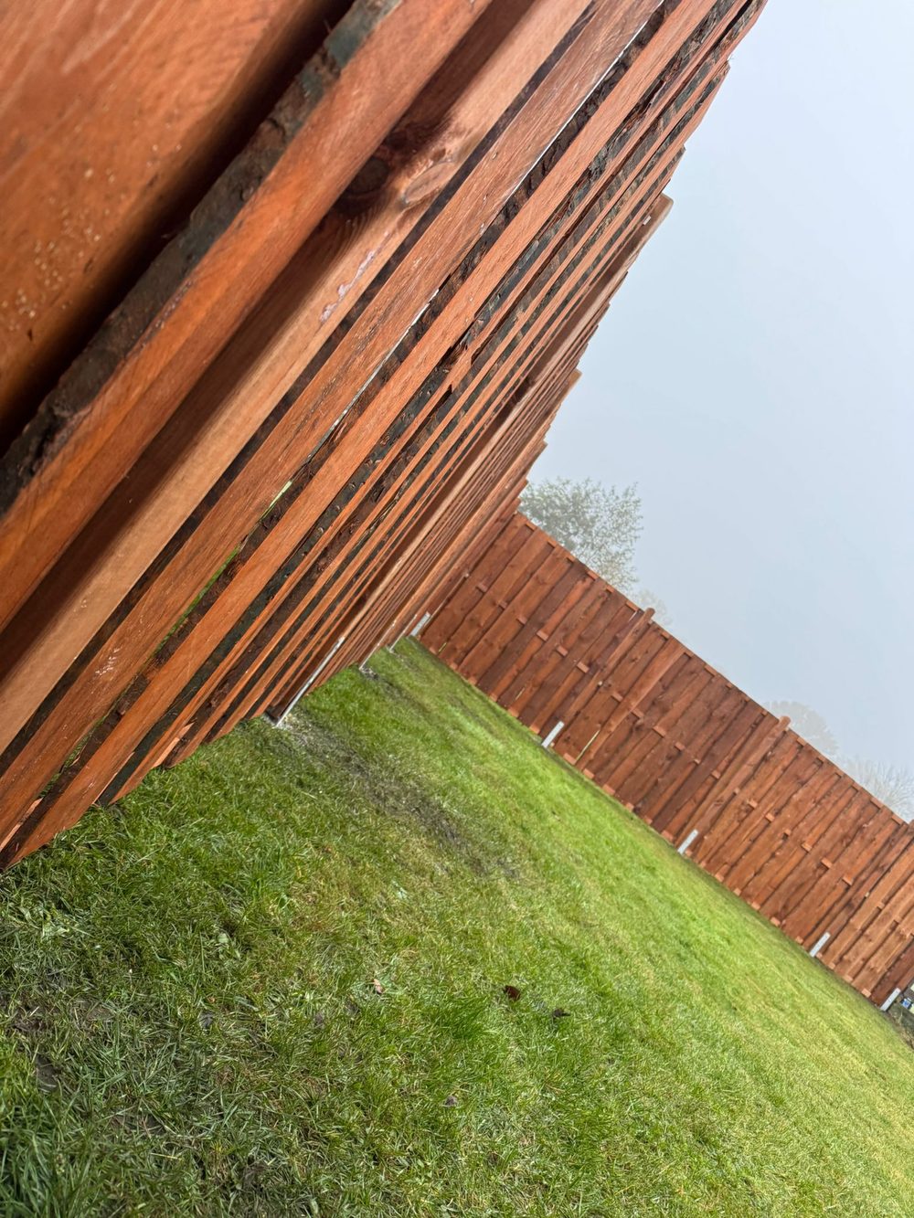 Bohlenzaun in Unbekannt &ndash; Zaunonkel GmbH