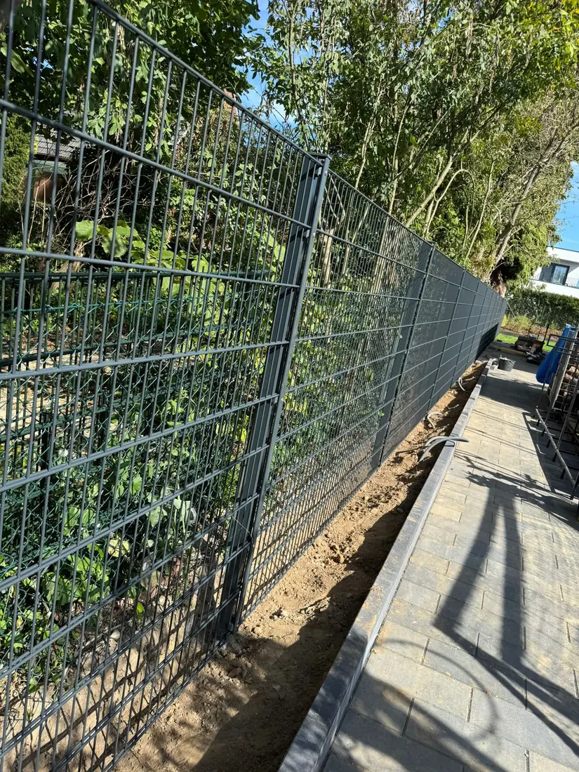 Zaun in Viersen – Montage durch Zaunonkel