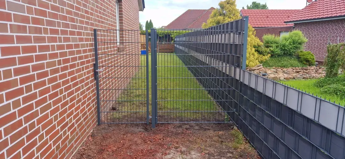 Zaun in Weener – Montage durch Zaunonkel