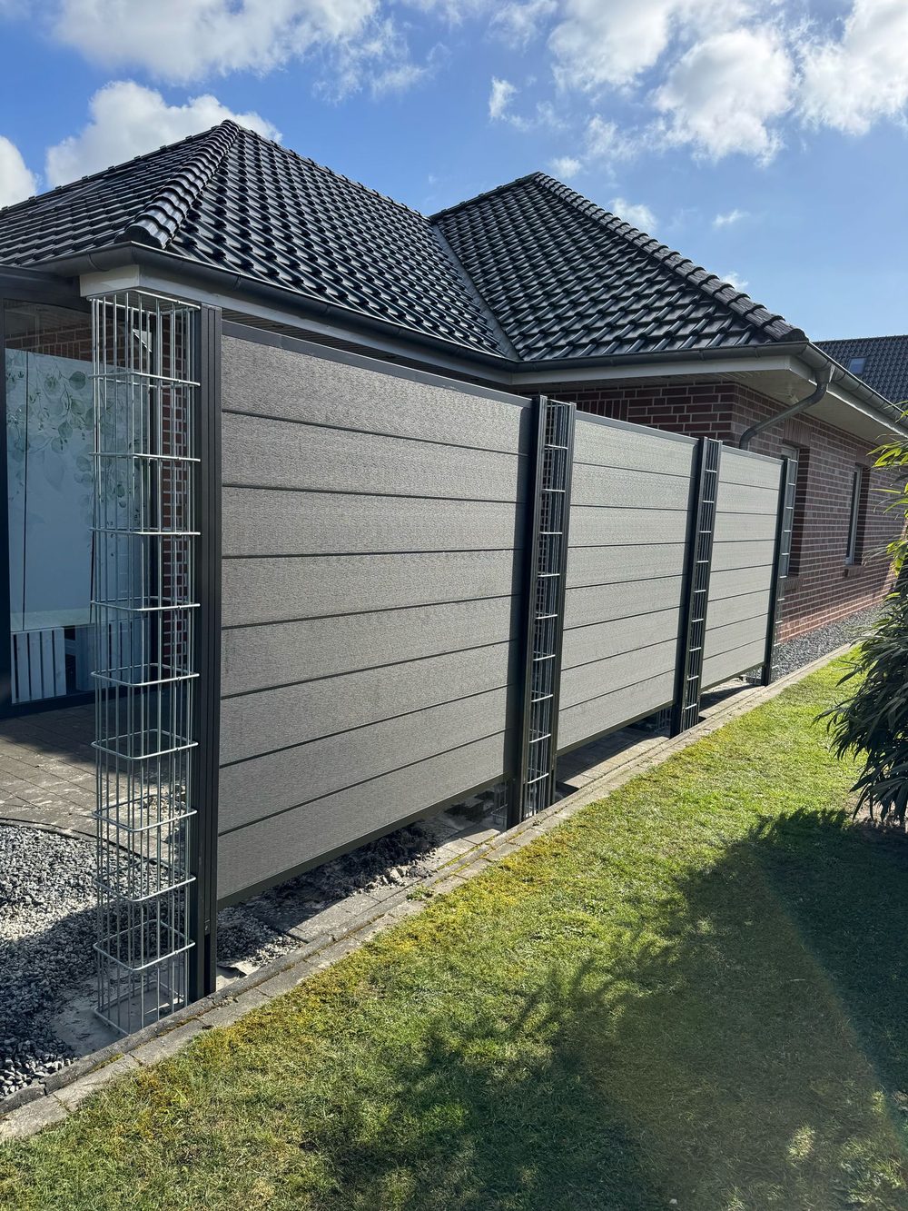 WPC-Sichtschutzzaun in Westoverledingen &ndash; Zaunonkel GmbH